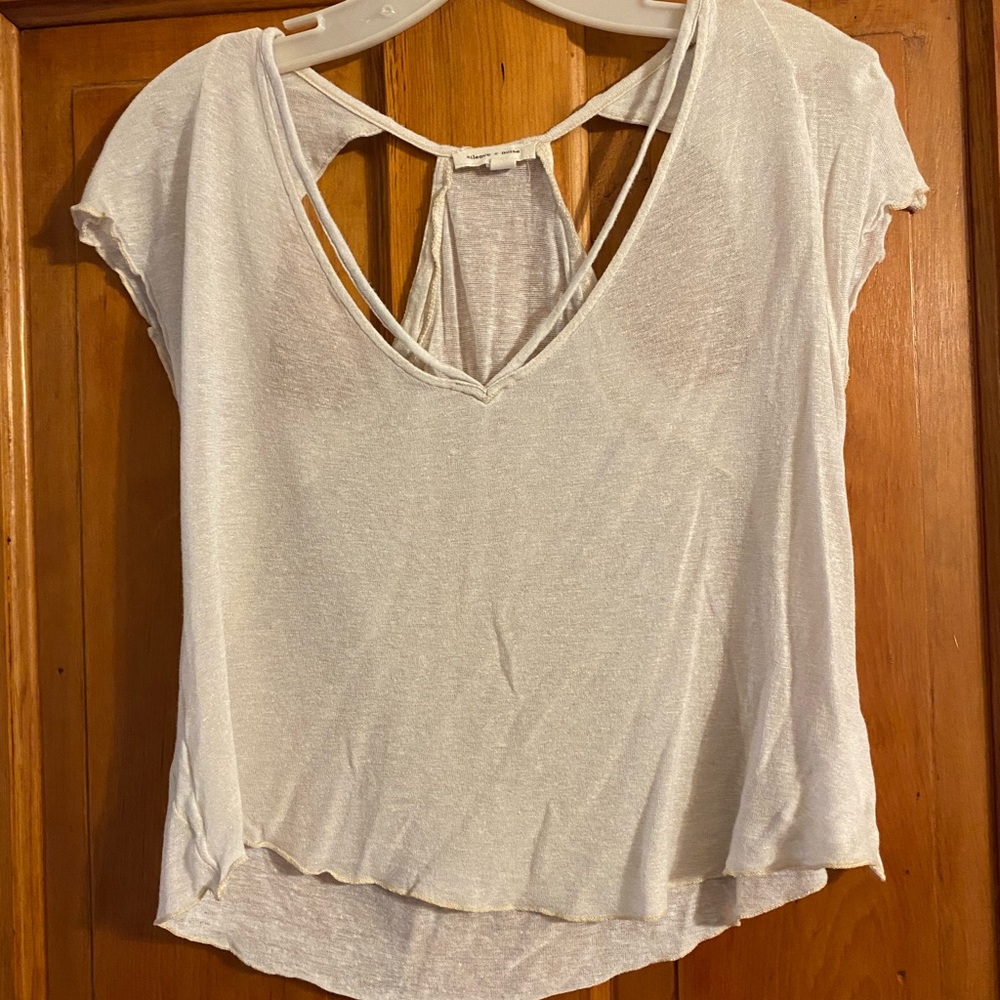 Urban outfitters top with cutouts